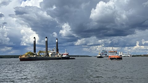 Malmporten area at the Port of Luleå