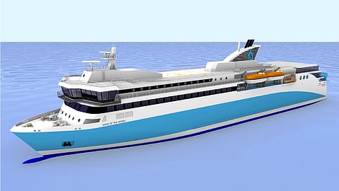 Rendering of Foreship's new ferry design