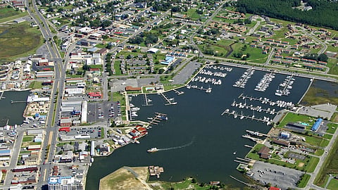 Somers Cove Marina in Somerset County, Maryland