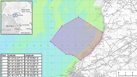 Map of Allonby Bay highly protected marine area