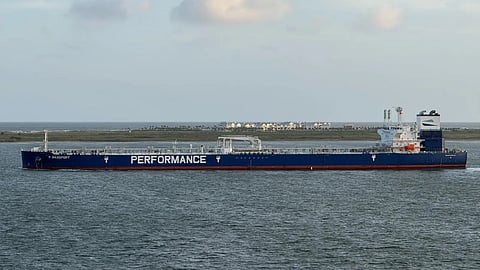 P. Massport, a Performance Shipping tanker