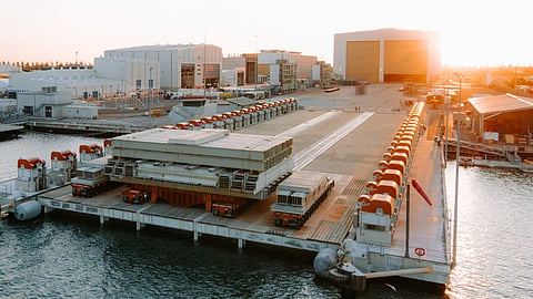 Osborne Naval Shipyard in South Australia, where the Royal Australian Navy's future nuclear-powered submarines will be built