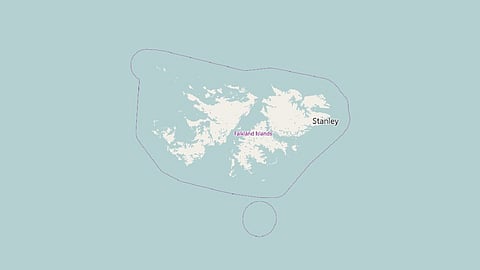 Map of Falkland Islands