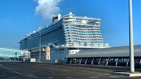 Cruise terminal, port of Civitavecchia