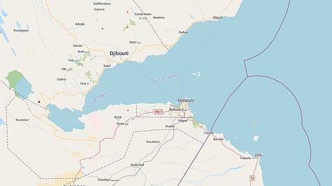 Map of Djibouti