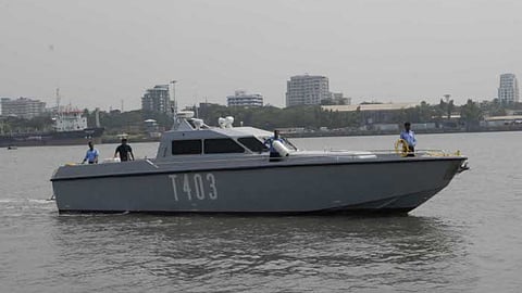 An Indian Navy speedboat built by Solas Marine Lanka (representative photo only)