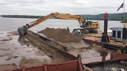 McGregor Lake dredging works