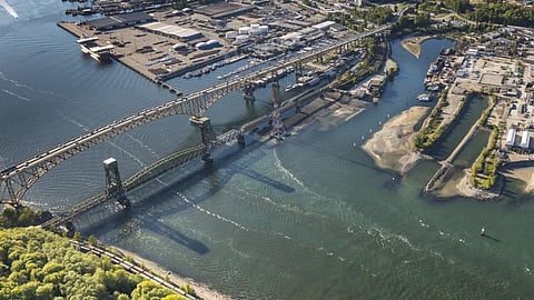 Second Narrows waterway, Vancouver, Canada