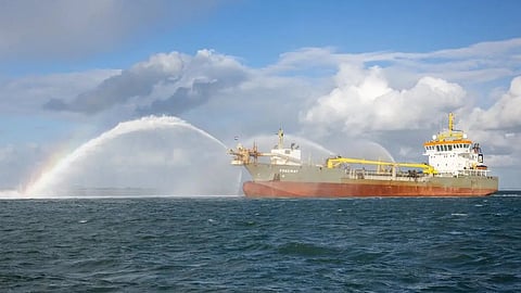 The trailing suction hopper dredger Freeway