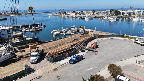 Channel Islands Harbor in Oxnard, California