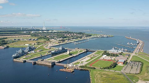Wilhelmshaven naval base, Germany