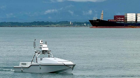 A USV on patrol somewhere in Panama