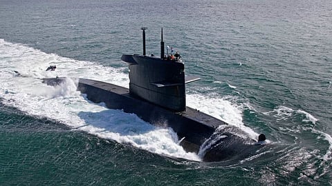 A Walrus-class submarine