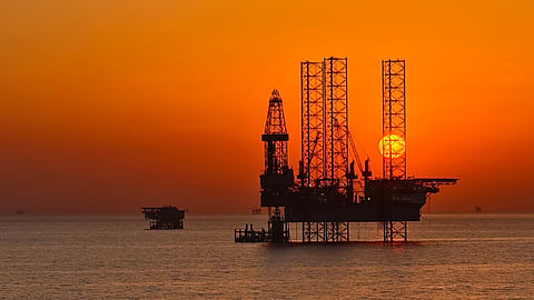 Jackup platform at sea (representative photo only)