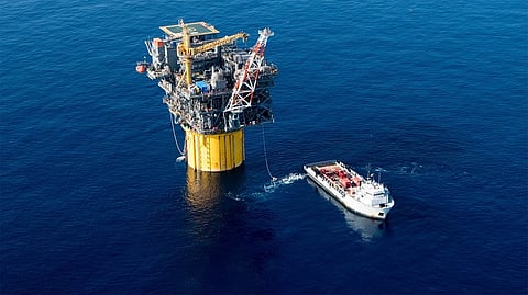 Chevron's Tubular Bells platform in the Gulf of Mexico