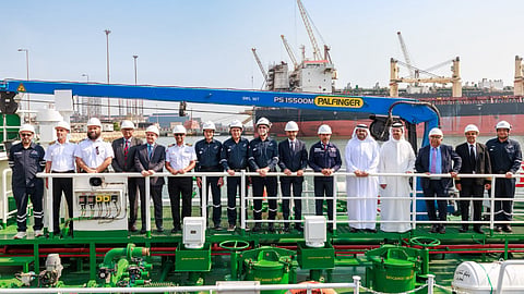 Formal hand-over of the bunkering barges Bapco Refining-1 and Bapco Refining-2