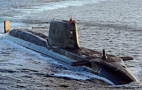 The Royal Navy Astute-class submarine HMS Ambush during sea trials off Scotland in 2012 (Photo: Royal Navy/ LA(Phot) Will Haigh)