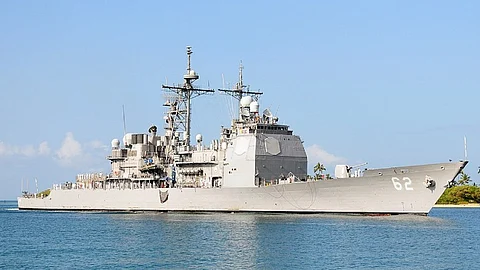 The US Navy Ticonderoga-class guided missile cruiser USS Chancellorsville at Joint Base Pearl Harbor-Hickam, June 28, 2010. In February 2023, the cruiser was renamed USS Robert Smalls after a famed African-American sailor and politician. (Photo: US Navy/Mass Communication Specialist 2nd Class Jon Dasbach)