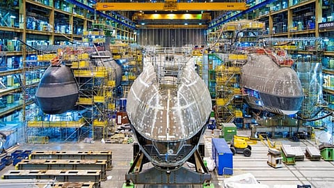 BAE Systems' Barrow in Furness submarine assembly hall (Photo: BAE Systems)