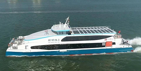 Hong Kong ferry operator welcomes first catamaran in series
