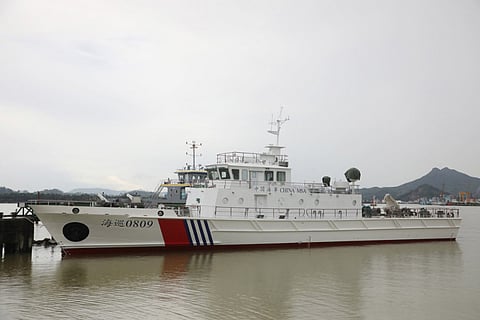Jianglong launches second 47m patrol boat for CMSA