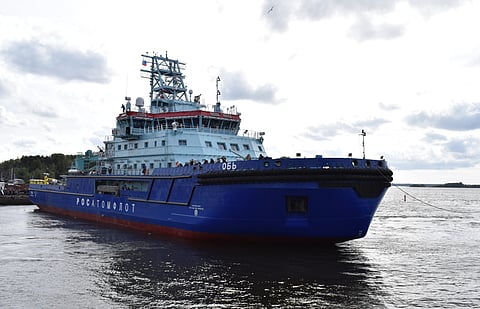 Atomflot’s newest icebreaker undergoes sea trials
