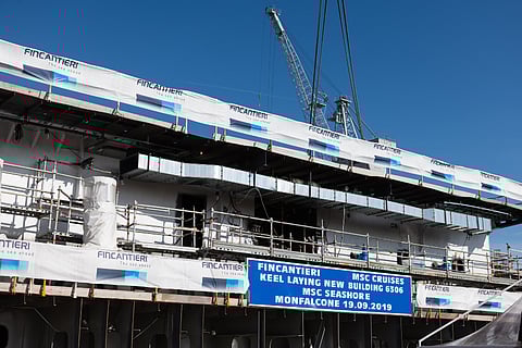 Keel laid for MSC Cruises’ longest ship