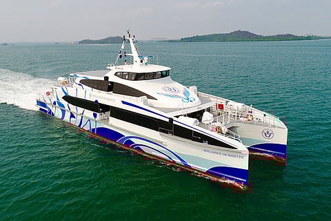 Cahaya Samudra launches new high-speed vessel for Majestic Fast Ferry