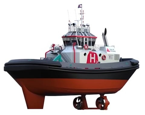 Port of Antwerp orders hydrogen-powered tug from CMB
