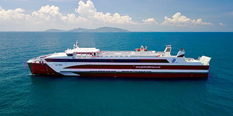 Pentland Ferries takes delivery of new 85-metre Ro-Pax from Strategic Marine
