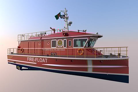 Robert Allan Ltd design selected for new Bangladesh Navy firefighting boats