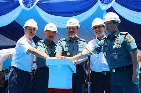 Keel laid for future Indonesian Navy hospital ship