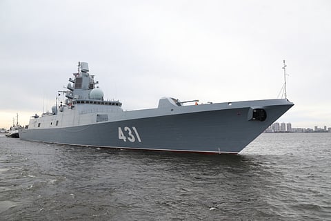 State trials begin for Russian frigate Admiral Flota Kasatonov