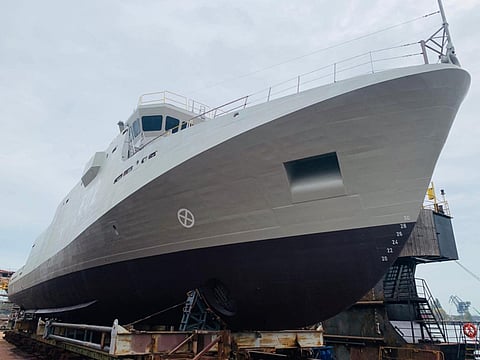 Remontowa launches Poland’s second Project 258 minehunter, lays keel of third