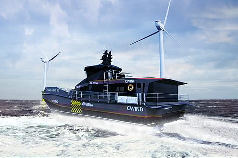 CWind secures contract to deliver world’s first hybrid propulsion SES crewboat to Ørsted