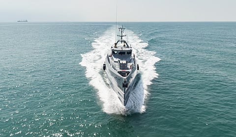 Damen completes sea trials of 40m patrol vessel pair for Nigeria