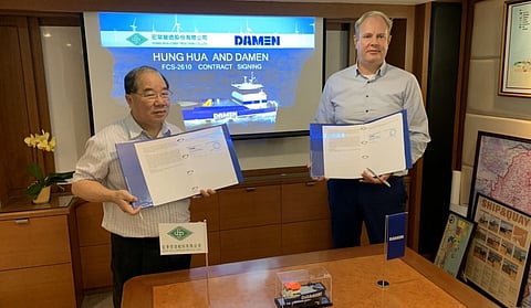 Hung Hua Construction orders third crewboat from Damen