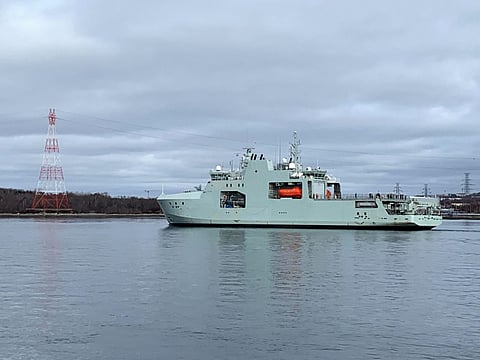 Irving Shipbuilding begins sea trials of future HMCS Harry DeWolf