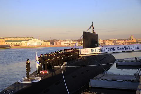The Russian Navy Project 636.3 submarine Petropavlovsk-Kamchatsky (Photo: United Shipbuilding Corporation)