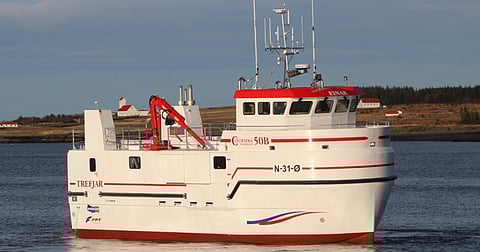 Trefjar baiting boat delivered to Norwegian owner