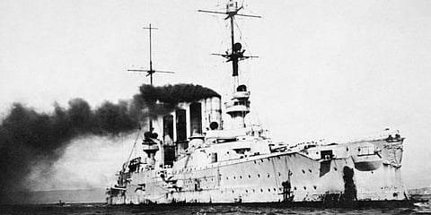 German cruiser lost in WWI found after 105 years