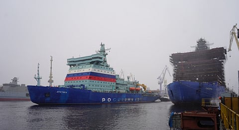 Russian nuclear-powered icebreaker Arktika completes initial sea trials