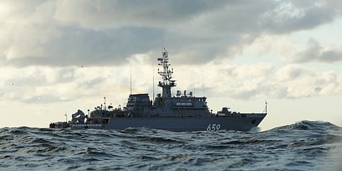 Russian minesweeper Vladimir Yemelyanov begins state tests