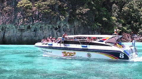A tour boat in Phuket (Photo: Phuket Dive Tours)