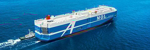 An MOL car carrier (Photo: MOL)