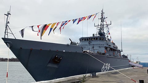 Russian Navy takes delivery of minesweeper Vladimir Yemelyanov