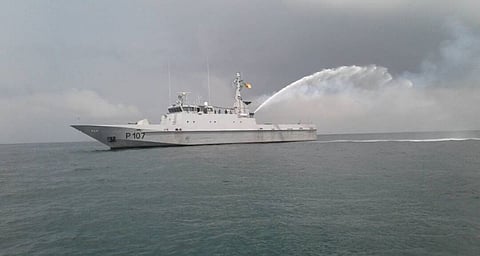 A Cameroon Navy patrol boat (Photo: Cameroon Navy)