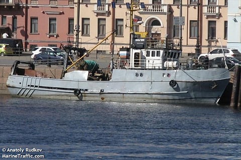 Seven Russian fishermen rescued as trawler sinks off Estonia