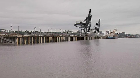 Facilities at the Port of Alaska in Anchorage, one of 15 recipients of federal grant funding under the US Maritime Administration's Port Infrastructure Development Program (Photo: Port of Alaska)