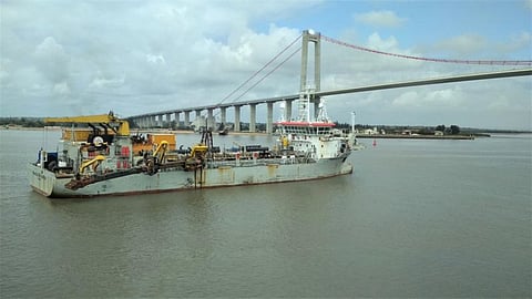 Jan De Nul completes deepening works at Maputo, Mozambique